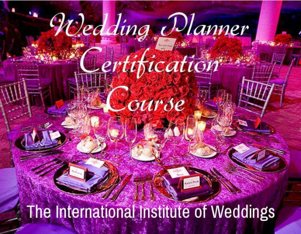 Wedding Planner Certification Course